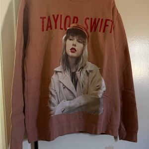 Taylor Swift “You Look Like Bad News” Pink Crewneck
